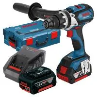 Bosch GSR 18 VE-EC (0.601.9F1.101), Аккумуляторная дрель-шуруповерт, 18 В/4,0 Ач Li-Ion, L-boxx
